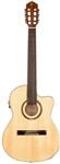 Ortega RCE138T4 Nylon String Acoustic Electric Guitar with Gig Bag Front View